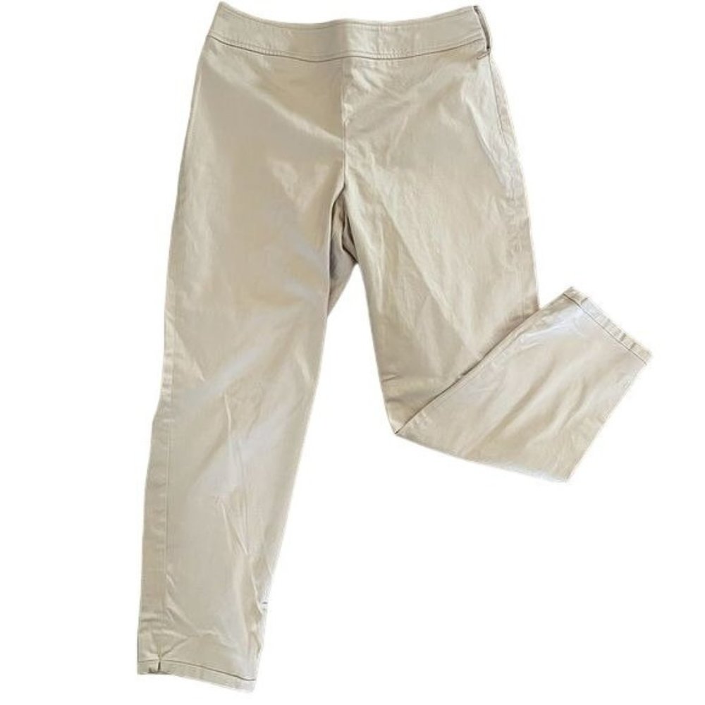 Pendleton Women’s Khaki Side Zip Capri Pants, Sz 6